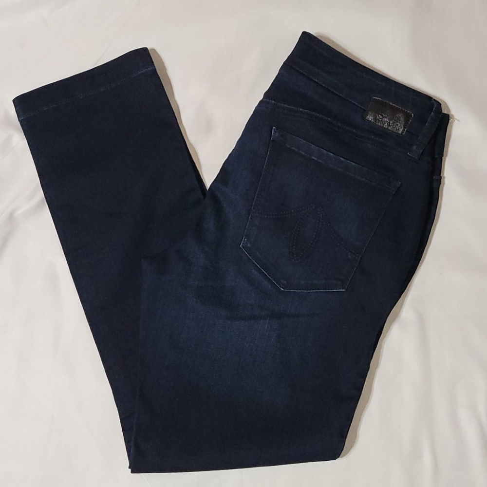 Level 99 Lily Crop Skinny Straight Petite Size 29P